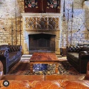 Chesterfield Sofas & Indian Table