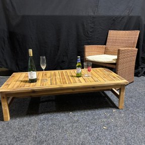 Slatted Coffee Table