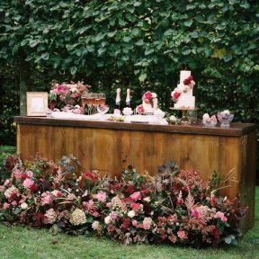 8ft Rustic Straight Bar