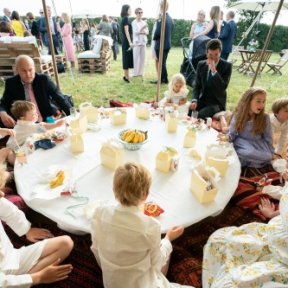 Children's Table with Floor Cushions