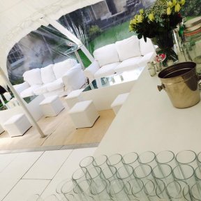 White dance floor in Capri