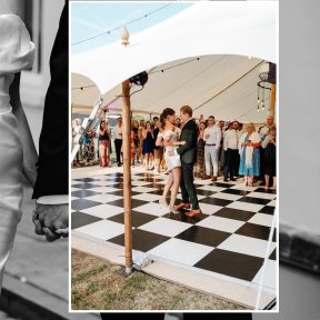 Black & White Dance Floor