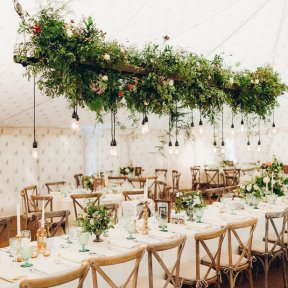 Antique Ladder Light with Filament Bulbs