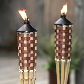 Garden Flame Tiki Torches