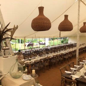 Lobster Pot Wicker Lamp Shades