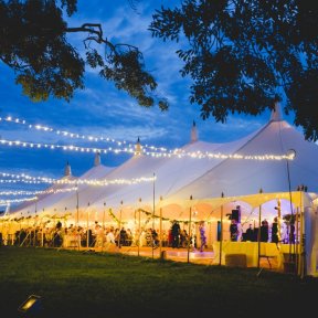 Fairy Lighting Canopy on 3m Shepherds Crooks