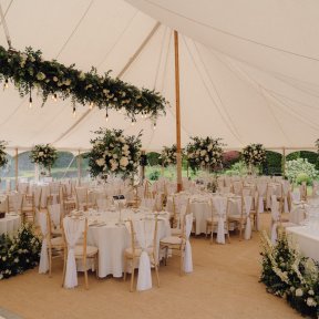 Round Tables & Limewash Chairs