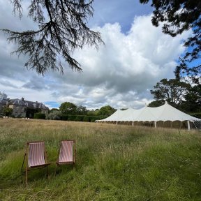 Petal Marquee for party - DP Marquees Ltd