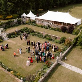 Traditional Marquee at Hatch House - DP Marquees Ltd