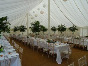Traditional Marquee Wedding - DP Marquees ltd