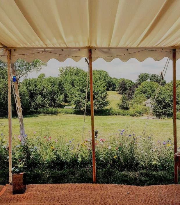 Traditional marquee open sided - dp marquees ltd