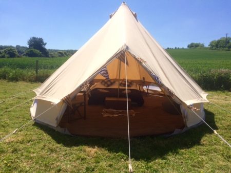 bell tents - dp marquees - dorset party hire